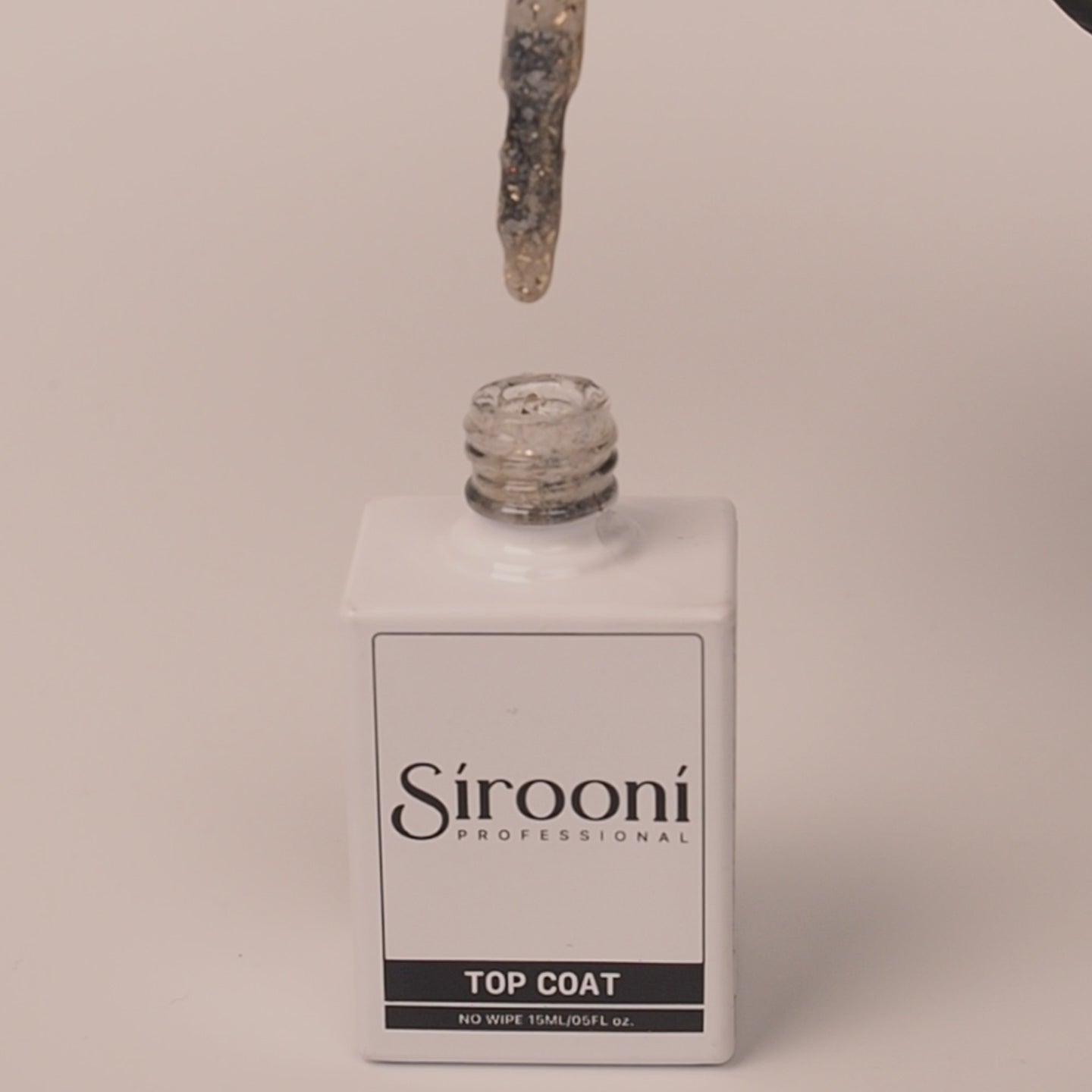Top Coat - Gold Foil Glitter | 15ml