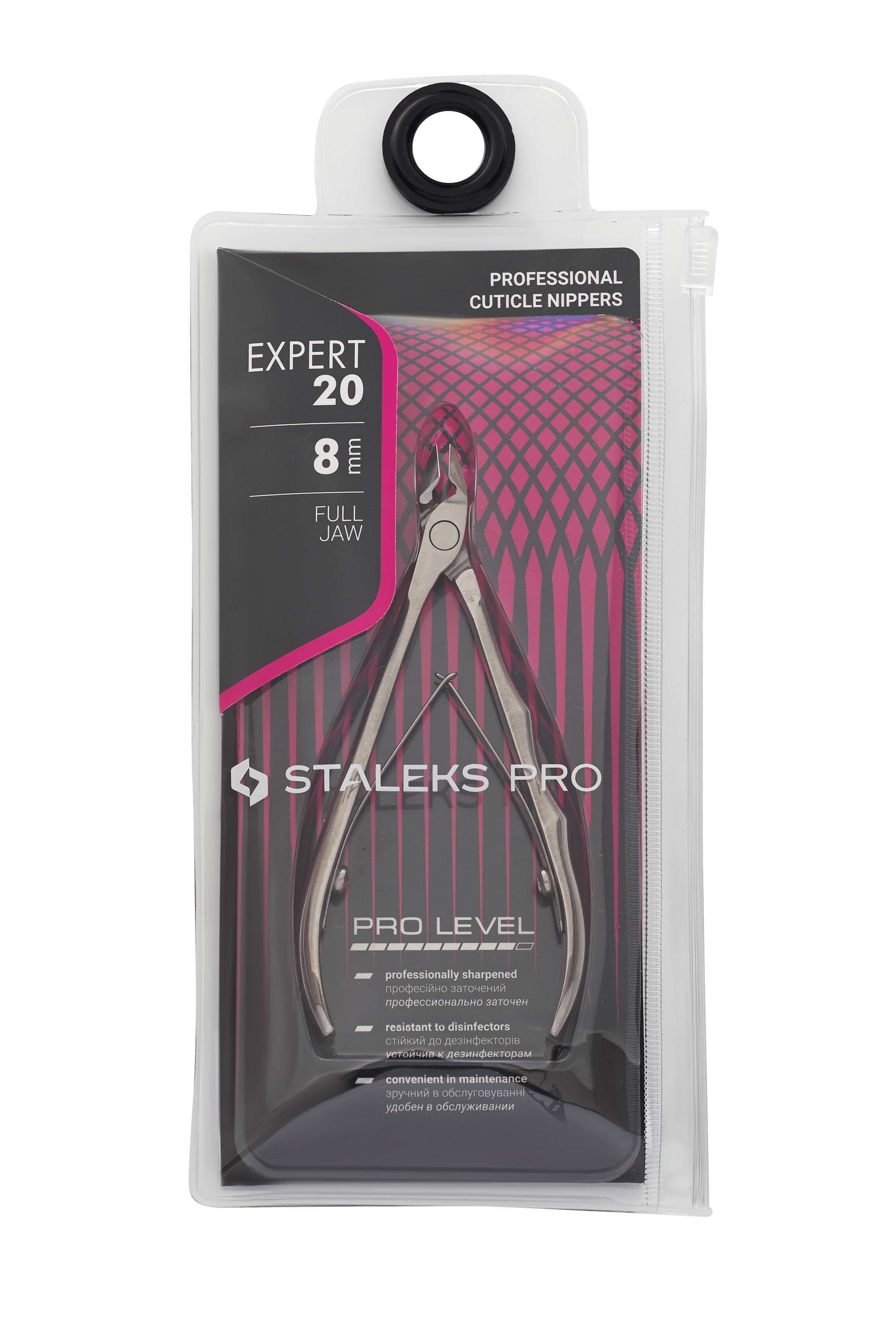 Staleks Professional cuticle nippers EXPERT 20 (8 mm) - F.O.X Nails USA