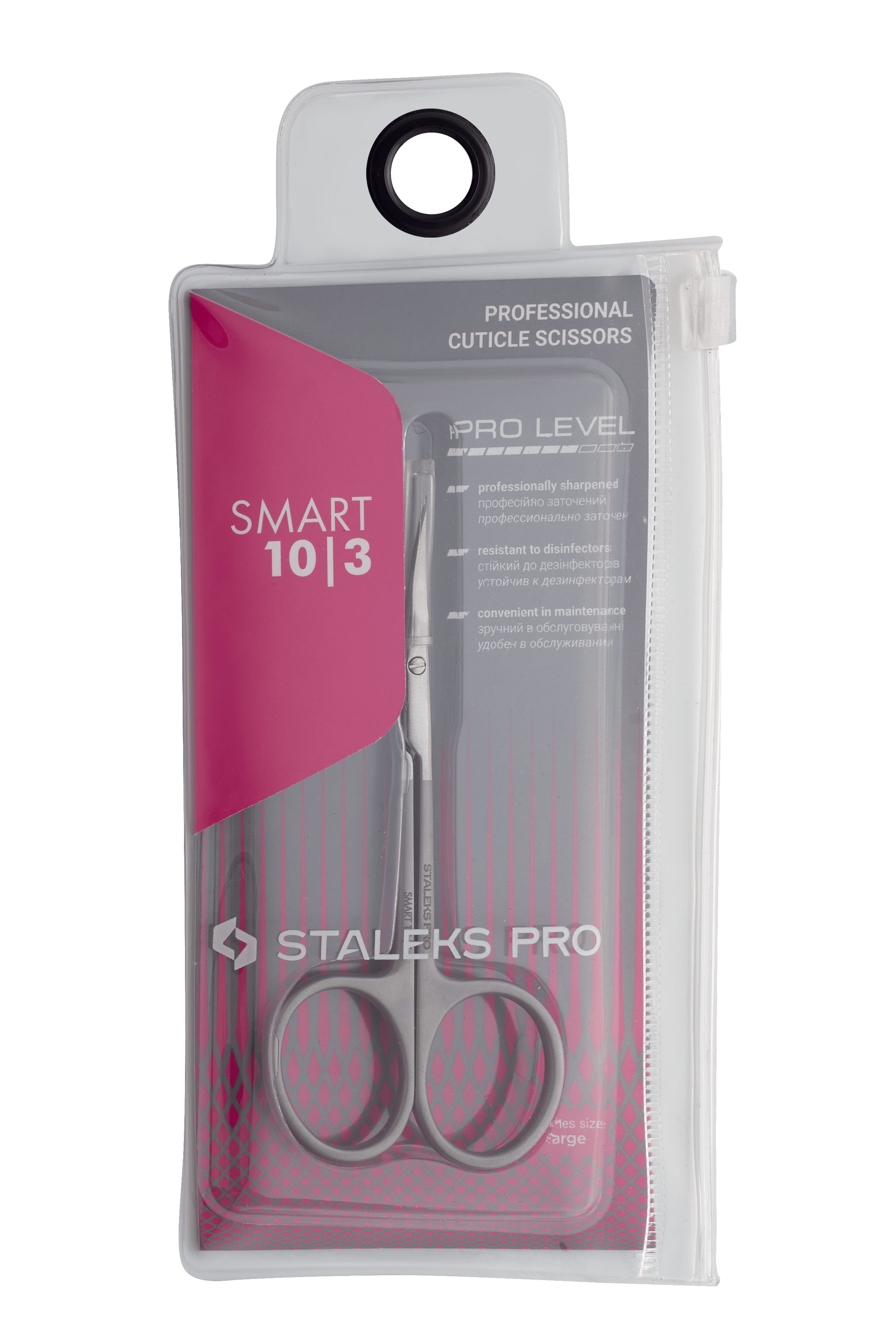 Staleks Professional cuticle scissors SMART 10 TYPE 3 - F.O.X Nails USA