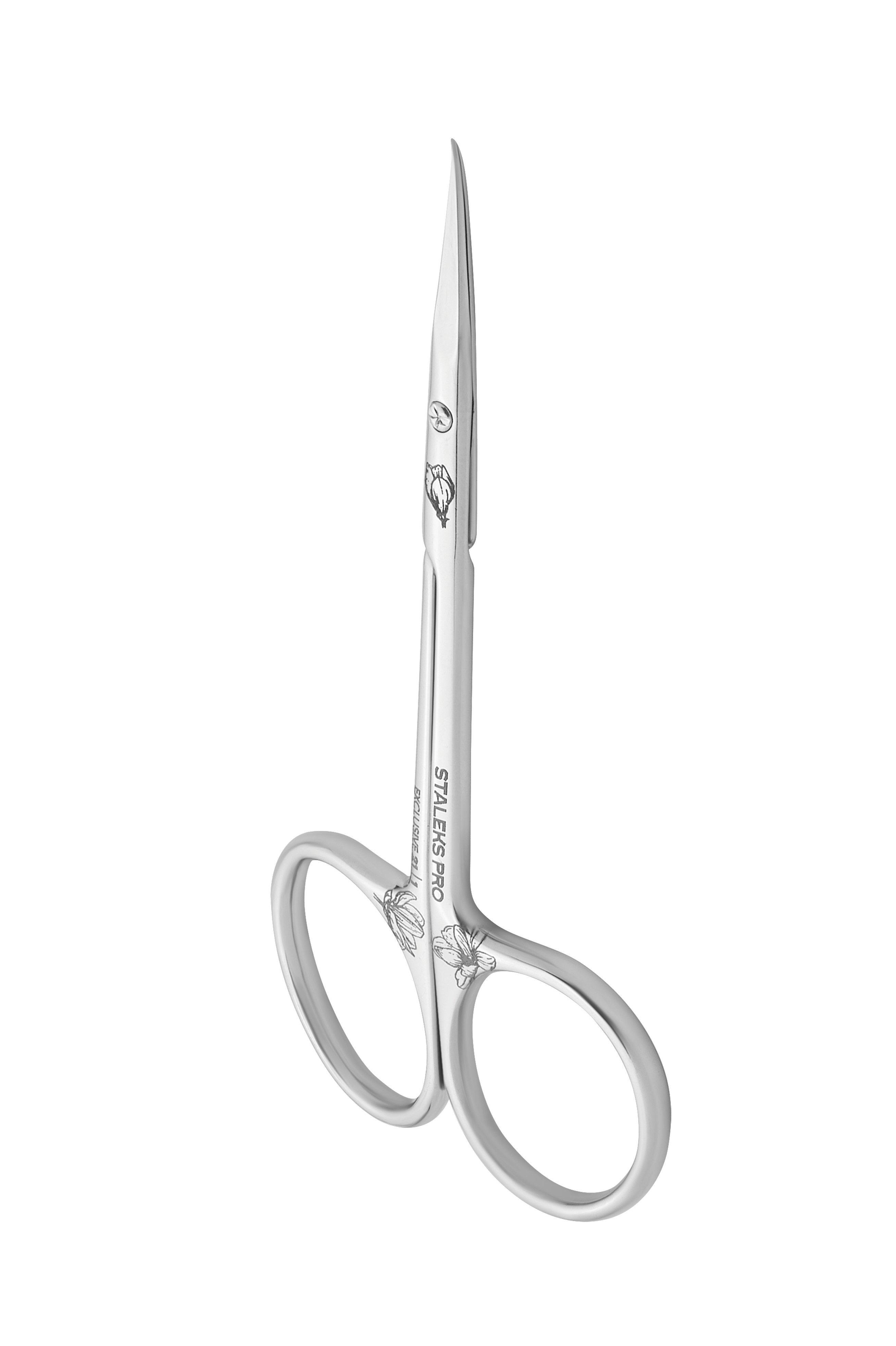 Staleks Professional cuticle scissors with hook EXCLUSIVE 21 TYPE 1 (magnolia) - F.O.X Nails USA