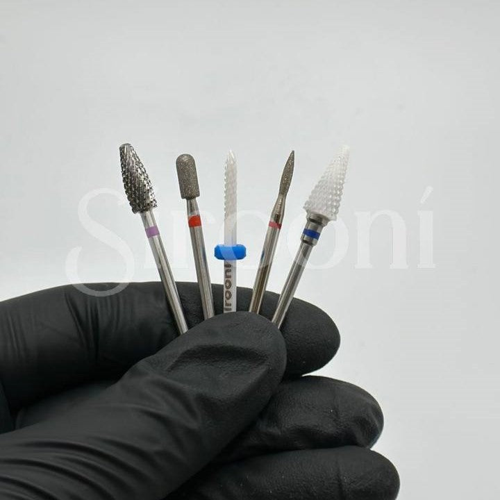 Nail filing bits