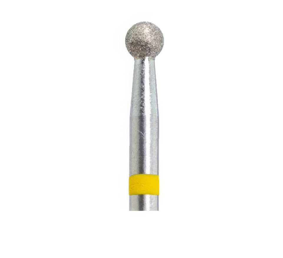 Filling Bit Diamond Nail Drill Bit KMIZ DSP 3.1-VF – 3.1 mm Ball Extra Fine Grit ...