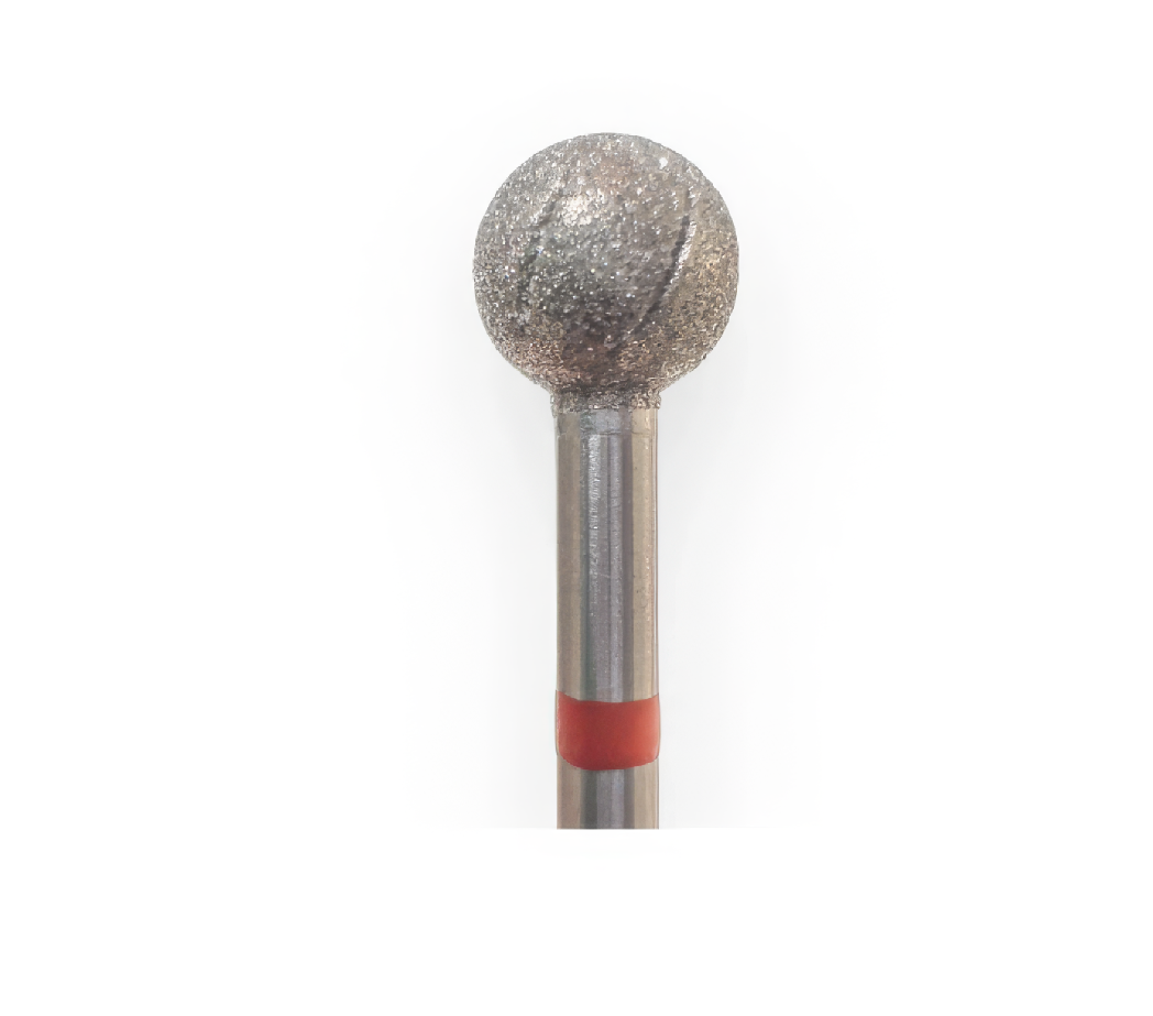 Filling Bit Diamond Nail Drill Bit KMIZ DSP 6.0-F Baton – Ball Shape Fine Grit ...
