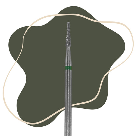 Ornament Green Carbide nail drill bit