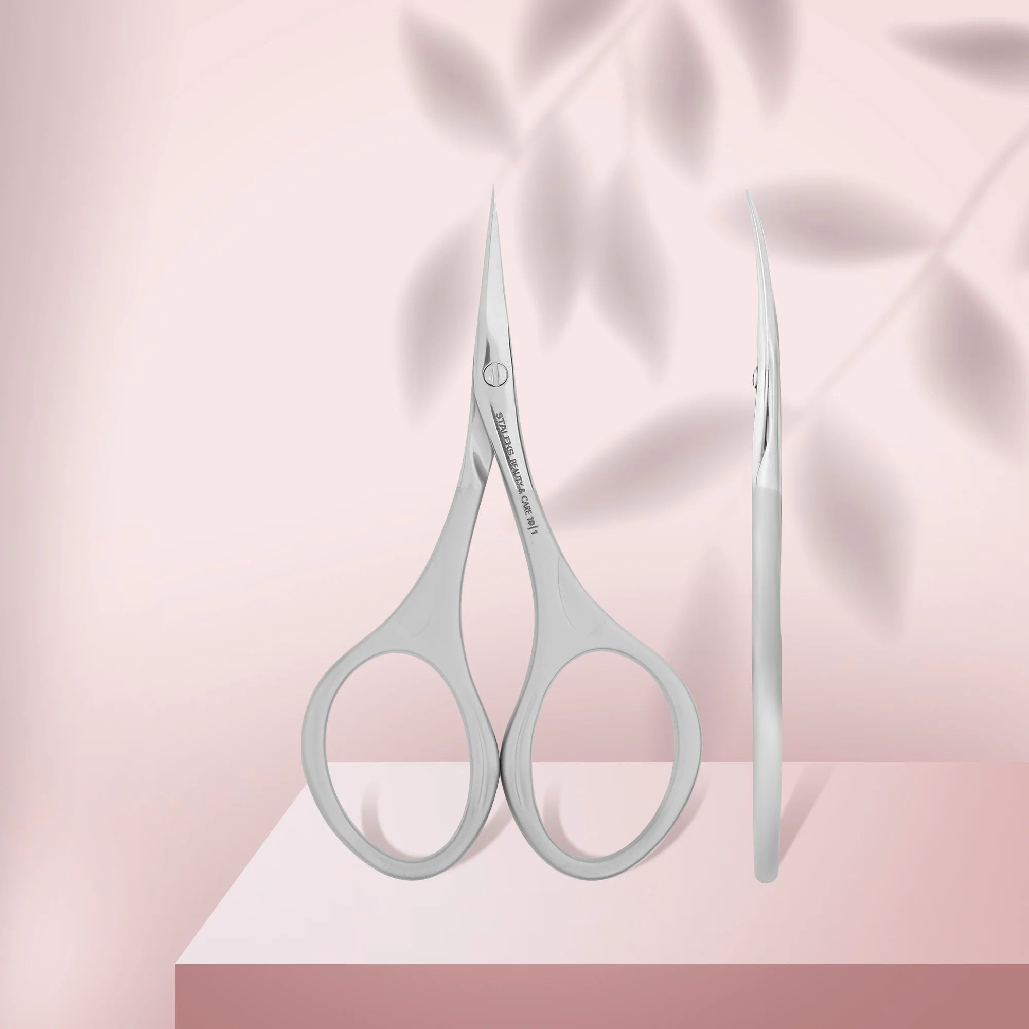 Matte cuticle scissors BEAUTY & CARE 10 TYPE 1