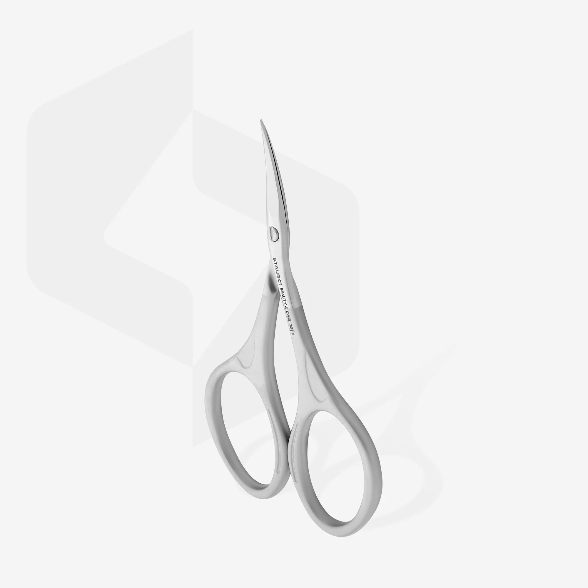 Matte cuticle scissors BEAUTY & CARE 10 TYPE 1