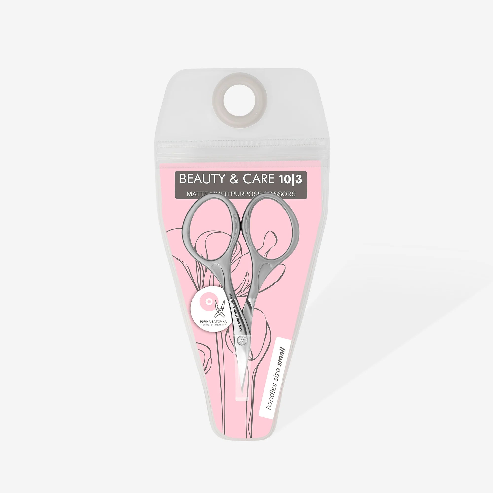 Matte multipurpose scissors BEAUTY & CARE 10 TYPE 3