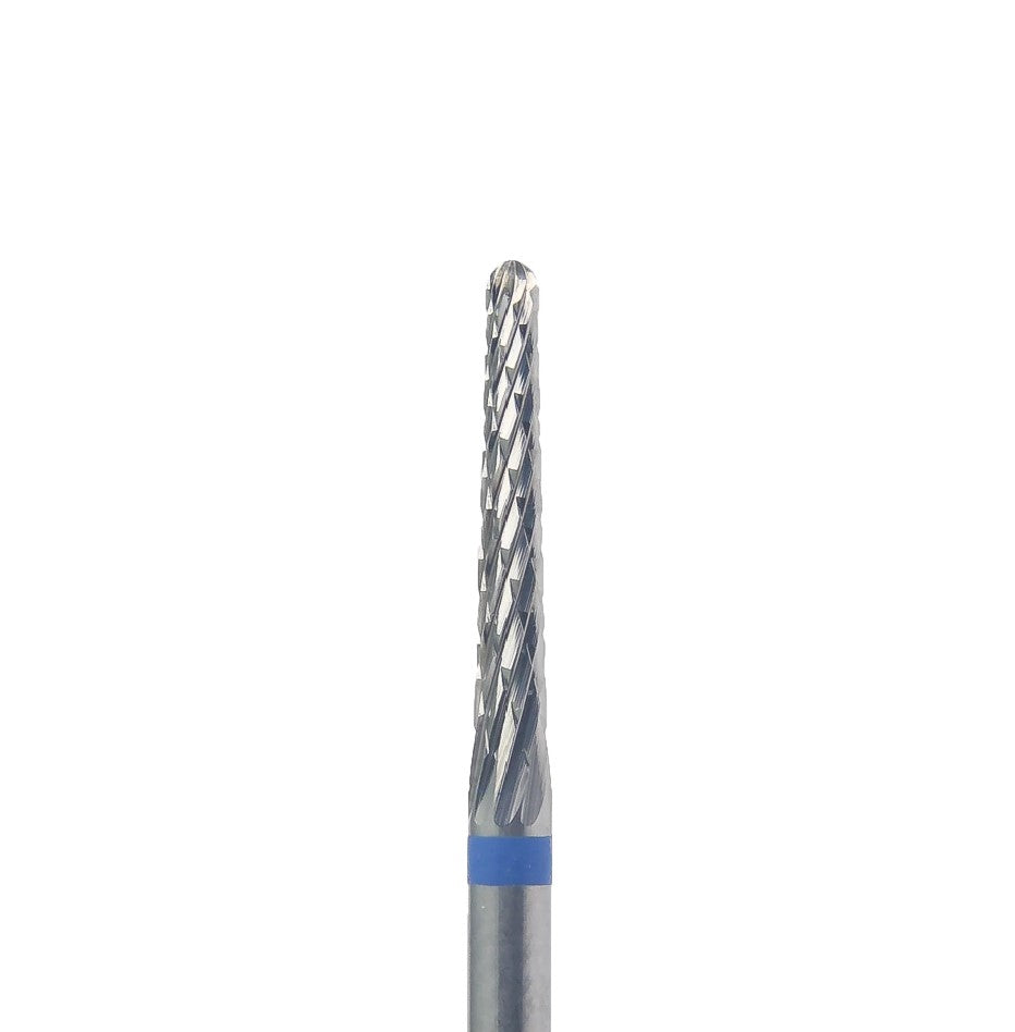 Tungsten Carbide Nail Bit KMIZ TCOD-X 023S-M 4d – Cone Shape, Medium Cross Cut, 2.3mm