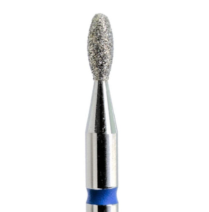 Diamond Nail Drill Bit KMIZ DEL 1.8-4.5 – Bud Rounded Top (1.8mm x 4.5mm) Fine & Medium Grit for Cuticle, Corn & Cracked Skin Treatment