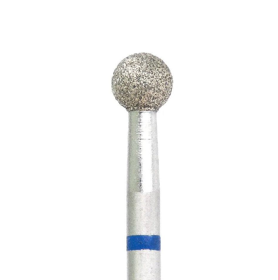 Diamond Nail Drill Bit KMIZ DSP 3.1 – Fine & Medium Ball Shape (3.1mm) for Callus & Crack Treatment