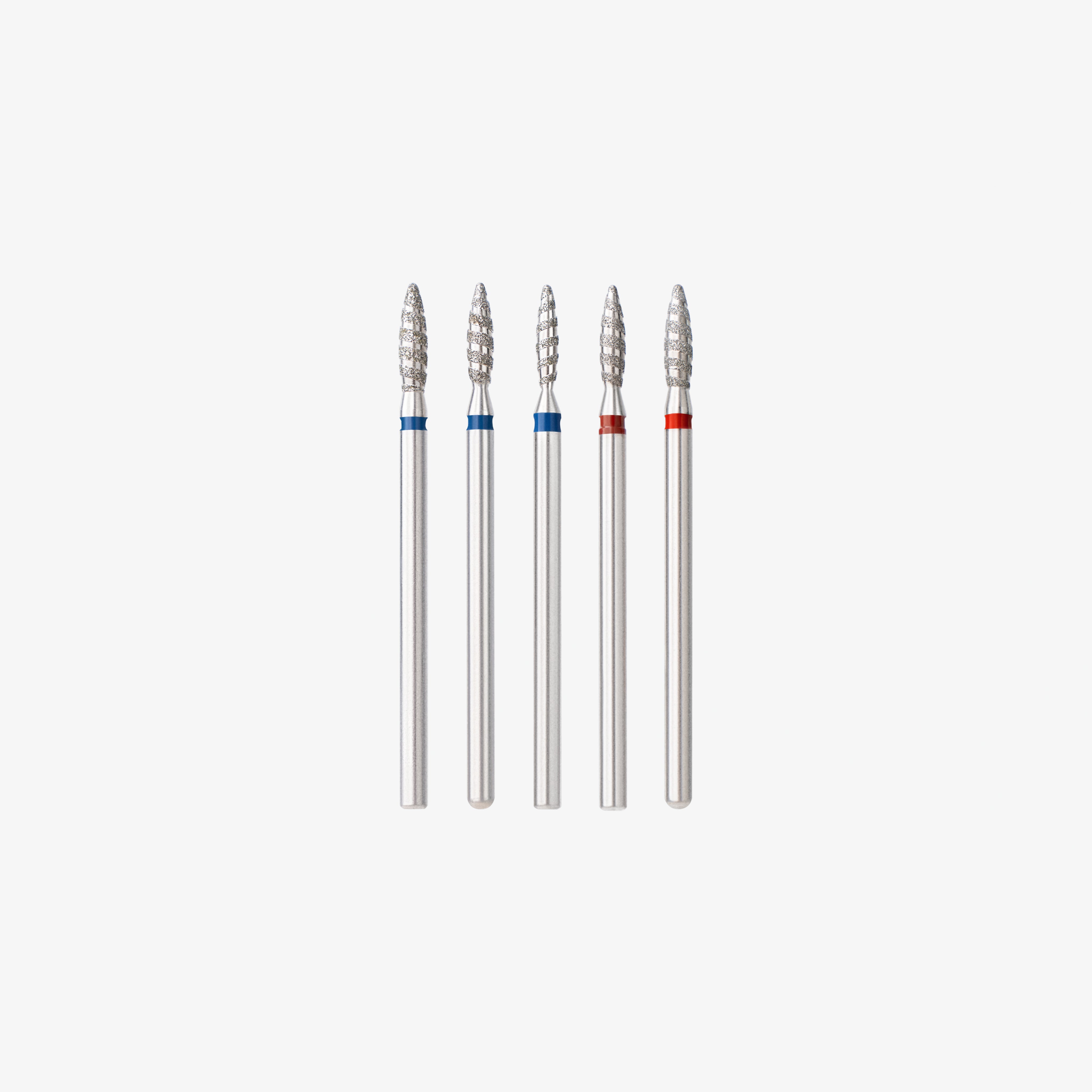 Filling Bit Diamond Bits Flame Rounded Bud (Tornado) | Precision Nail Drill Tool ...