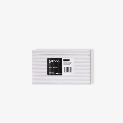 Nail File Half Moon White 25 PCS 180/240 GRIT