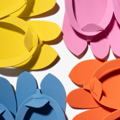 Disposable Pedicure Slippers - Multi-Color