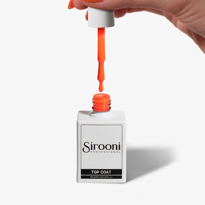 Top Coat - Coral Orange 15 ml