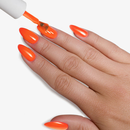 Top Coat - Coral Orange 15 ml