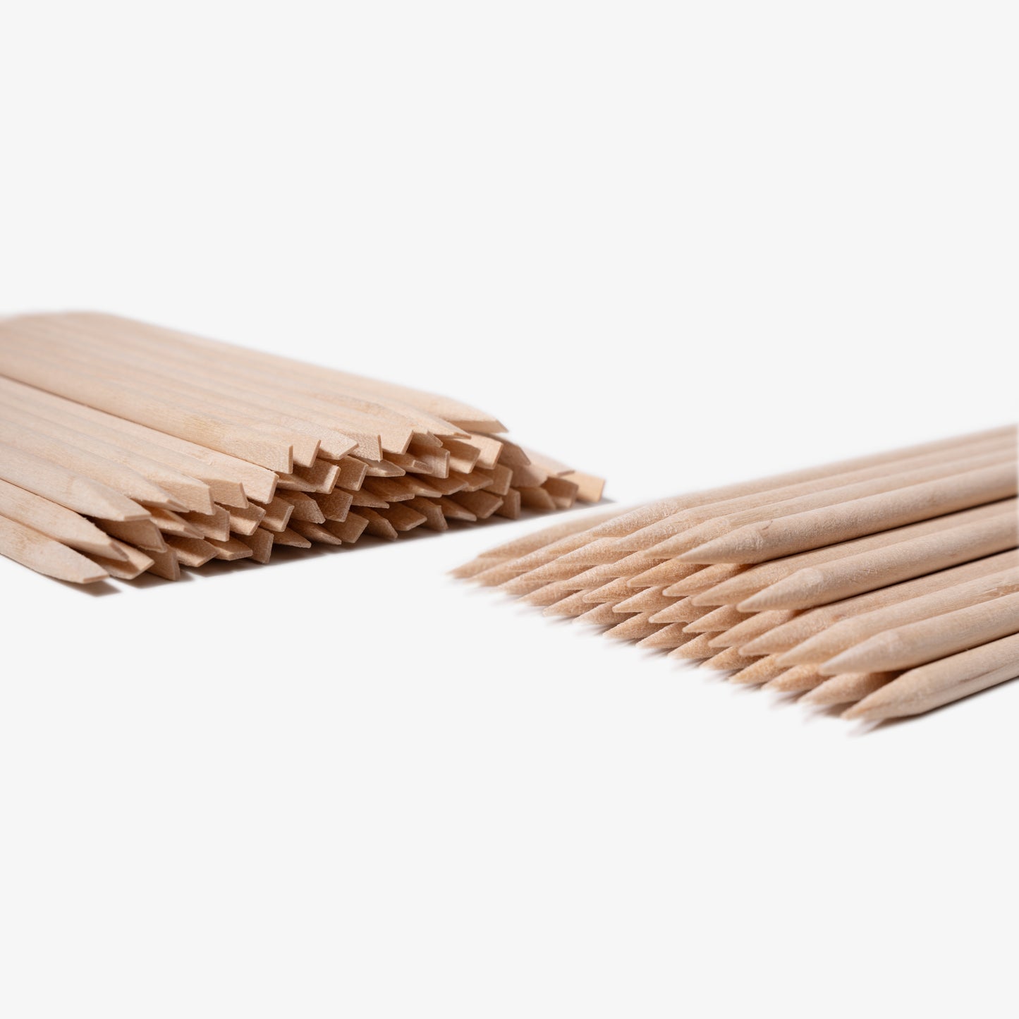 Wooden Cuticle Sticks - 100 PCS Pack