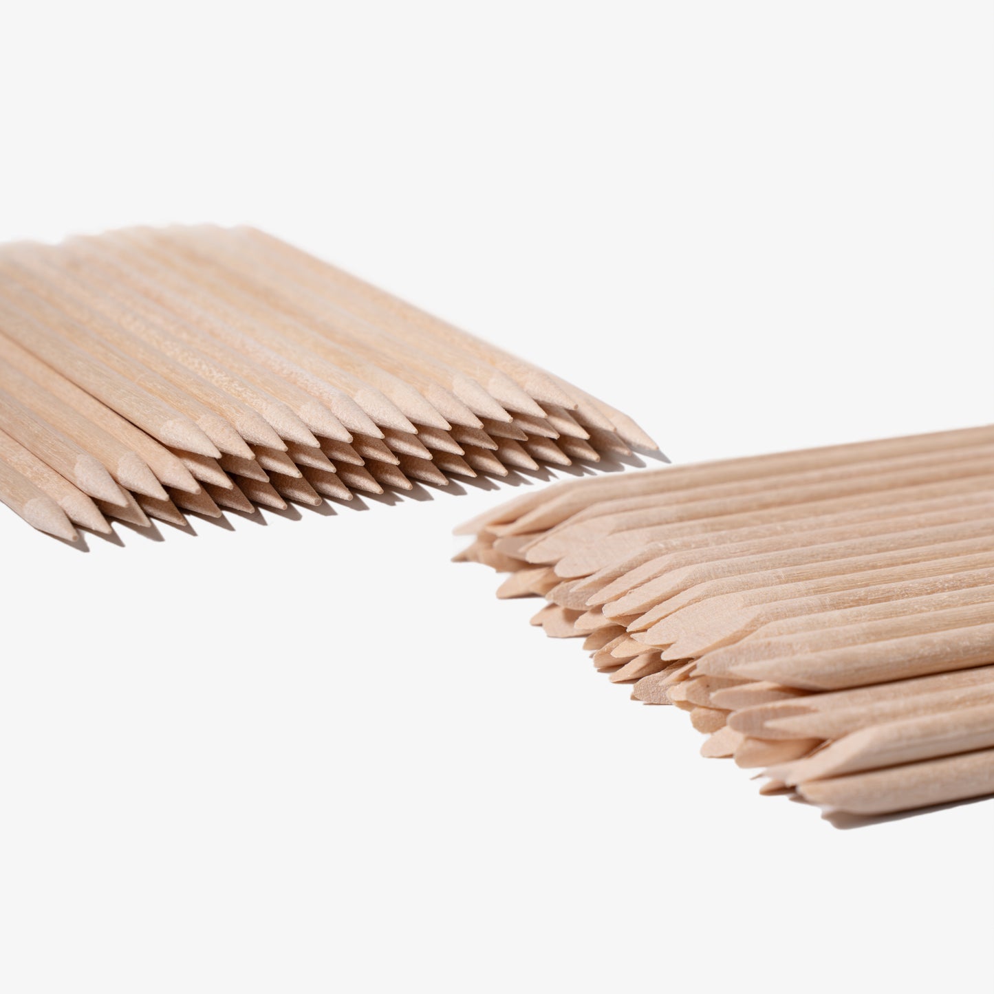 Wooden Cuticle Sticks - 100 PCS Pack