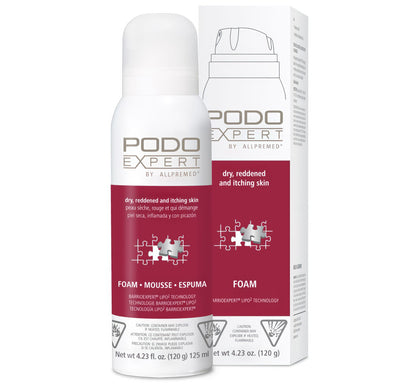 Podoexpert by Allpremed® Dry Reddened and Itching Skin Foam 125ml