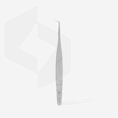 Professional eyelash tweezers EXPERT 40 TYPE 8 (L-shaped, 85)