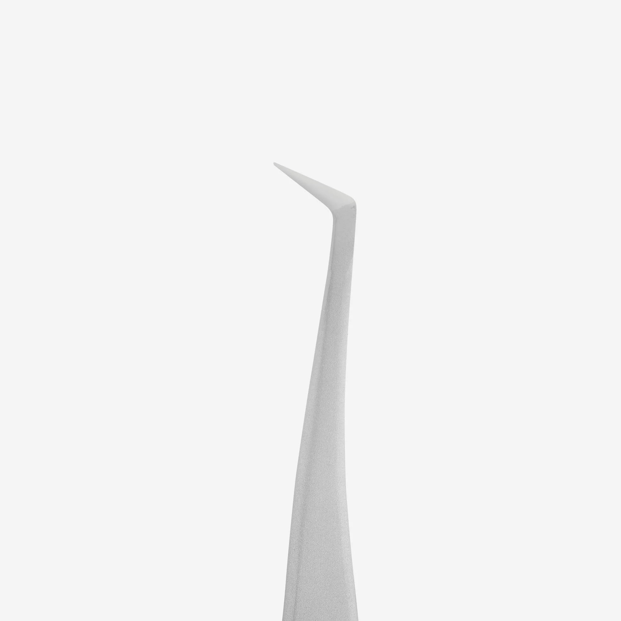 Professional eyelash tweezers EXPERT 40 TYPE 12 (L-shaped, 65)