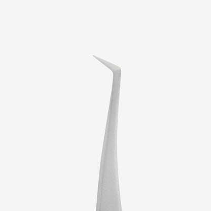 Professional eyelash tweezers EXPERT 40 TYPE 12 (L-shaped, 65)