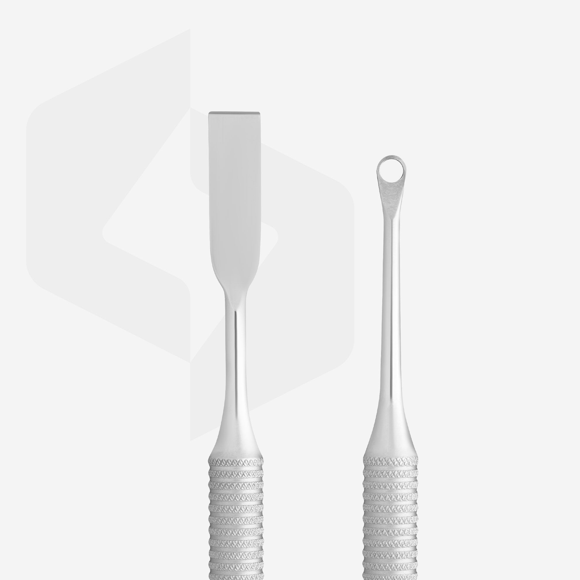 Cuticle pusher EXPERT 51 TYPE 1 (straight blade and loop pusher)