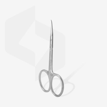 Professional cuticle scissors with hook EXCLUSIVE 21 TYPE 2 (magnolia)