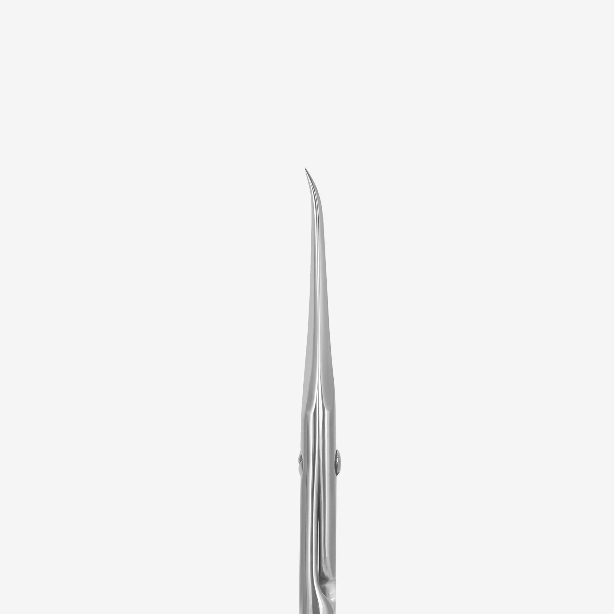 Professional cuticle scissors with hook EXCLUSIVE 21 TYPE 2 (magnolia)