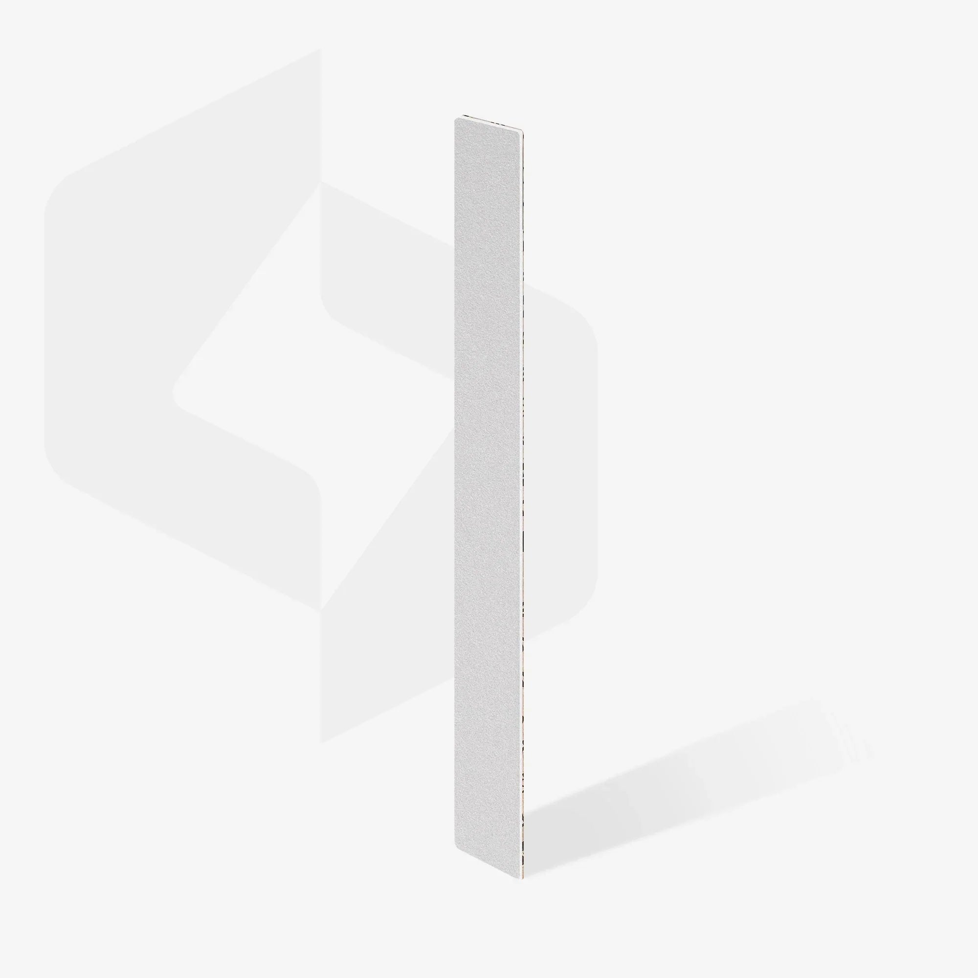Disposable White Files PapmAm On Soft Foam Layer EXPERT 20 (25 Pcs)