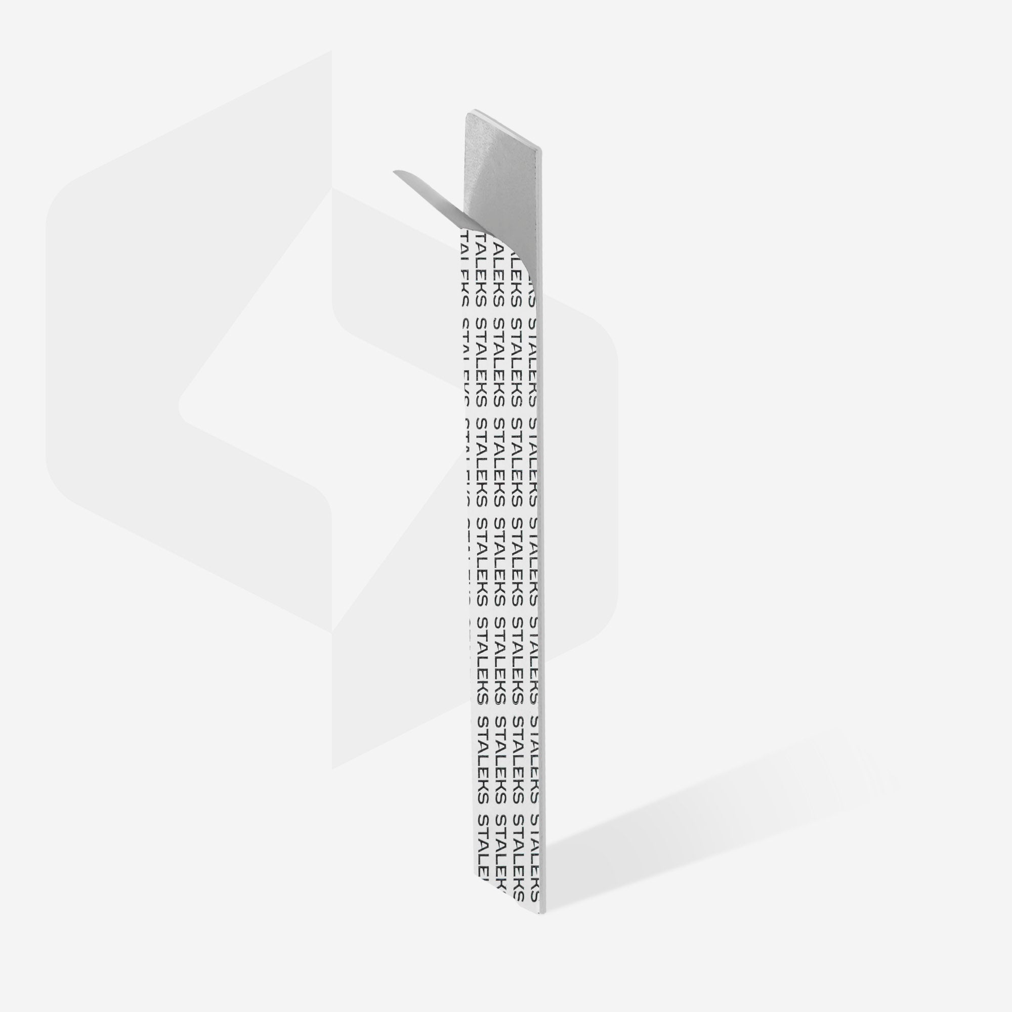 Staleks Disposable white files for straight nail file on a soft foam layer EXPERT 20 | 100 grit (30 pcs)