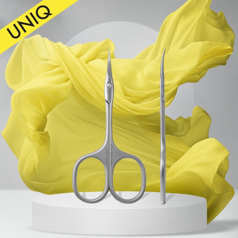 Professional cuticle scissors “Ballerina” UNIQ 10 TYPE 3 , Staleks