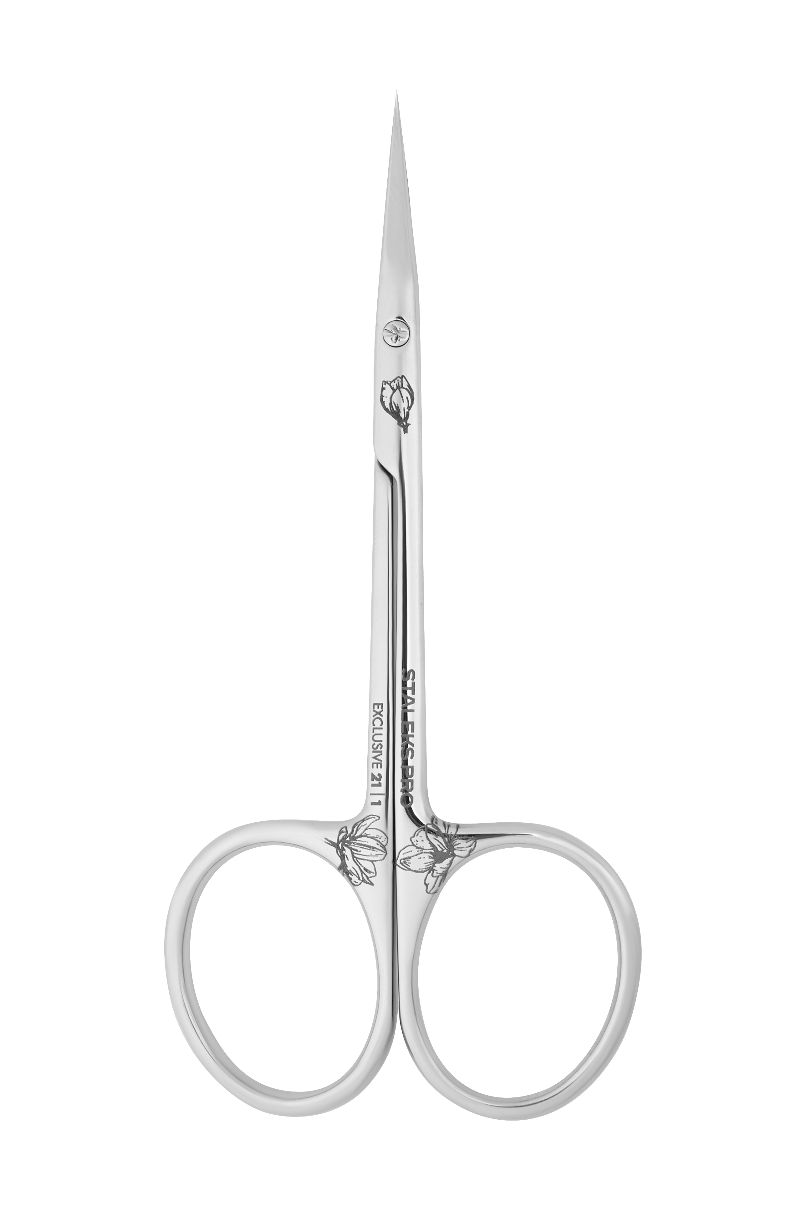 Staleks Professional cuticle scissors with hook EXCLUSIVE 21 TYPE 1 (magnolia) - F.O.X Nails USA