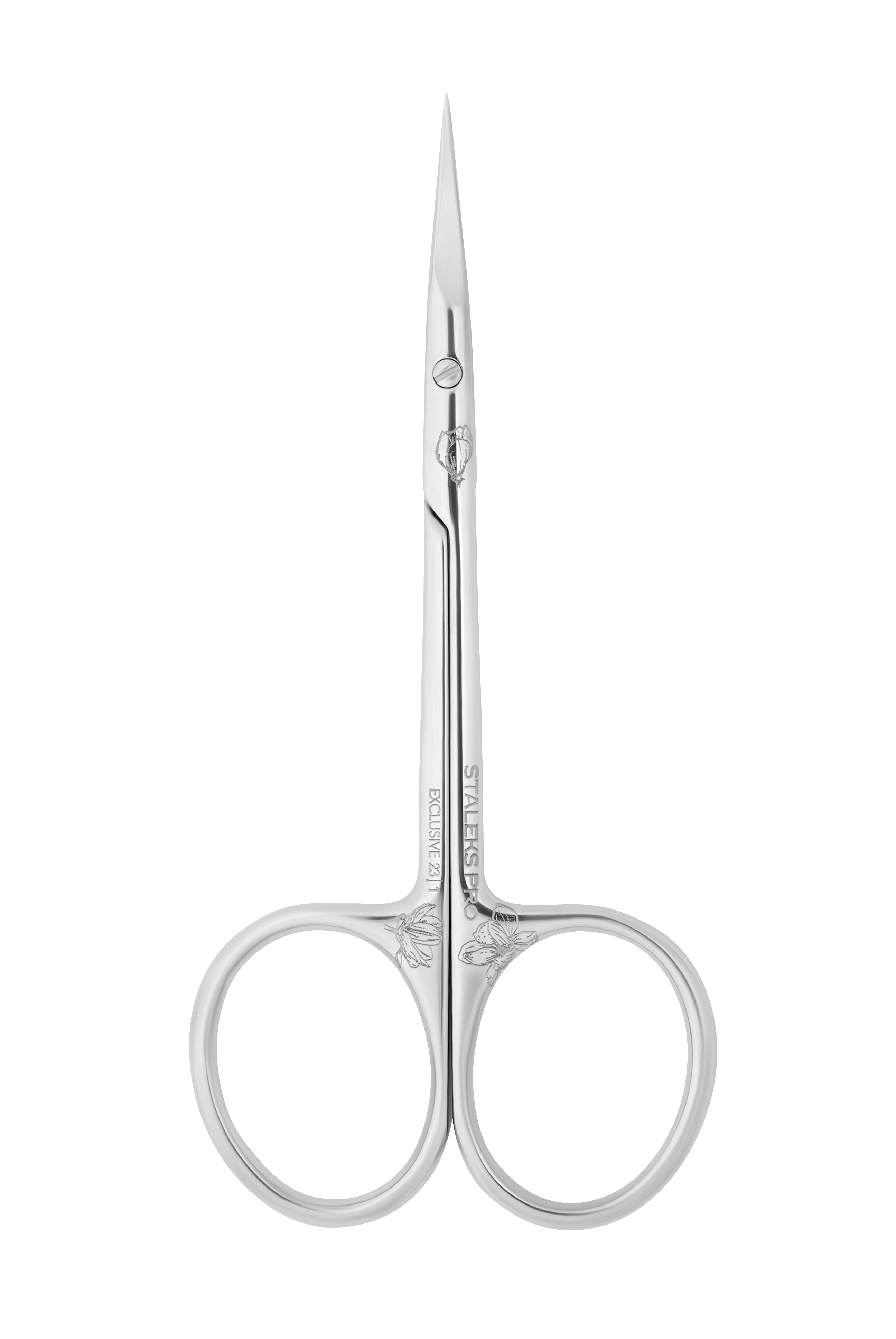 Staleks Professional cuticle scissors with hook EXCLUSIVE 23 TYPE 1 (magnolia) - F.O.X Nails USA