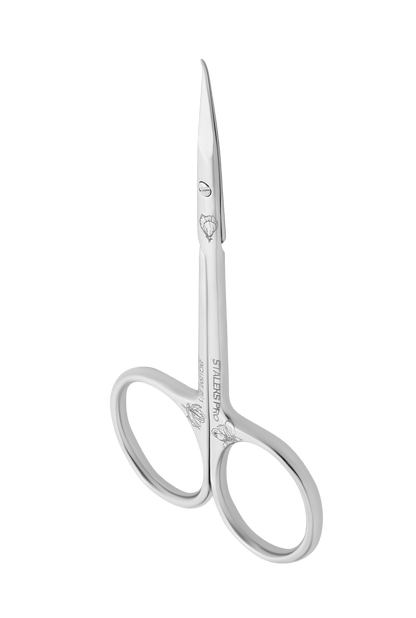 Staleks Professional cuticle scissors with hook EXCLUSIVE 23 TYPE 1 (magnolia) - F.O.X Nails USA