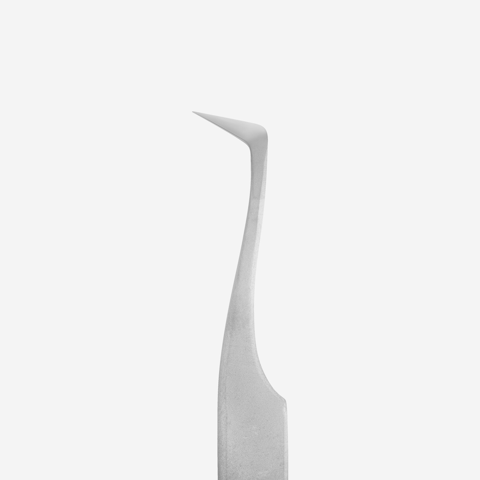 Staleks Professional eyelash tweezers EXPERT 41 TYPE 6 (curved tweezers for volume extension,75') - F.O.X Nails USA