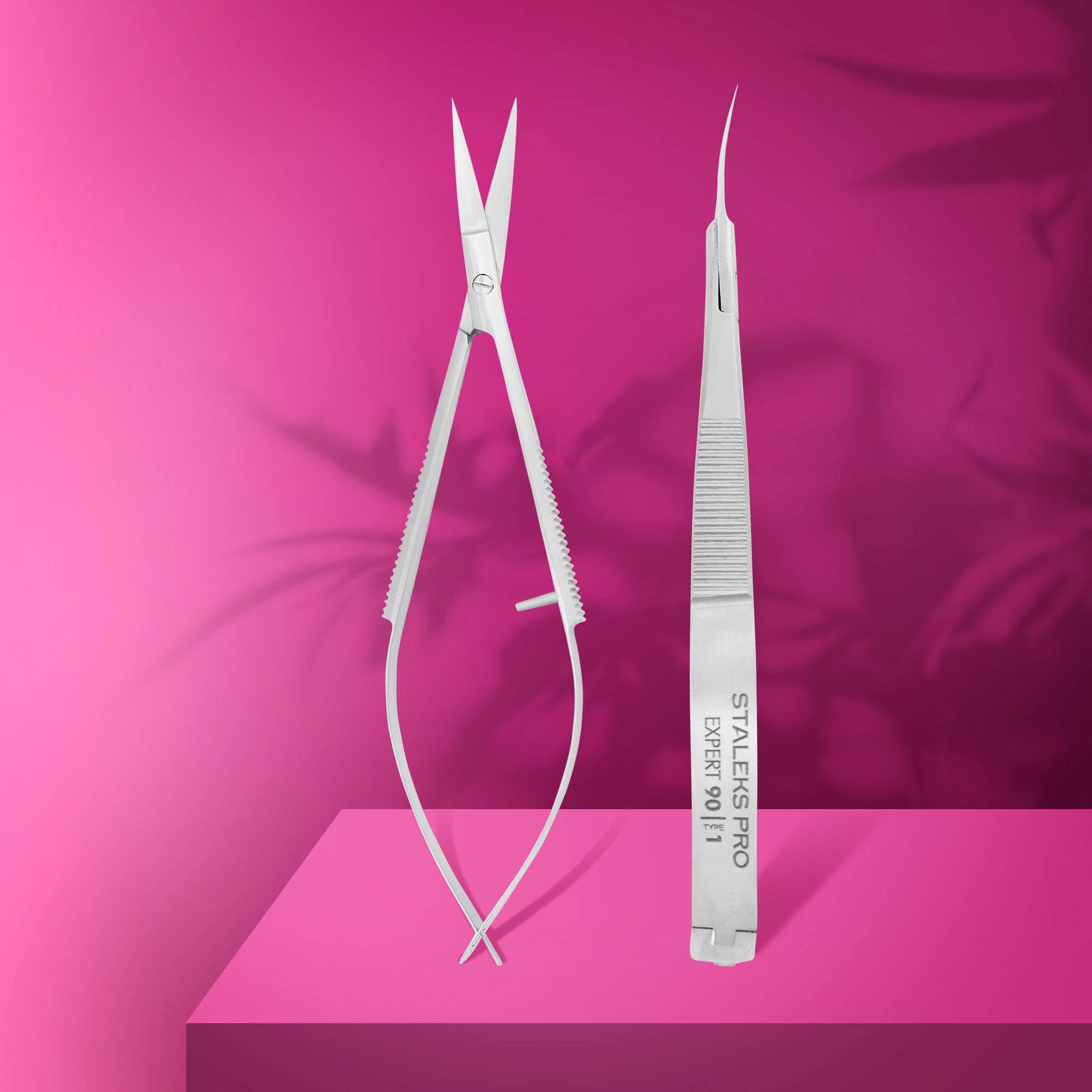 Staleks Professional micro scissors EXPERT 90 TYPE 1 - F.O.X Nails USA