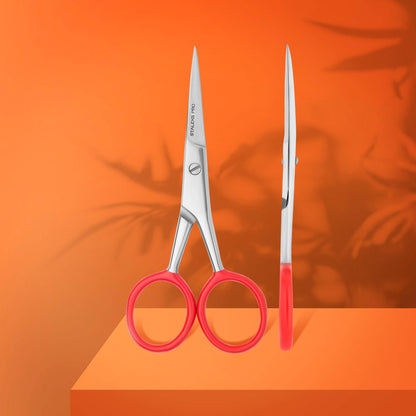 Staleks Professional scissors for eyebrows modeling EXPERT 30 Type 1 - F.O.X Nails USA