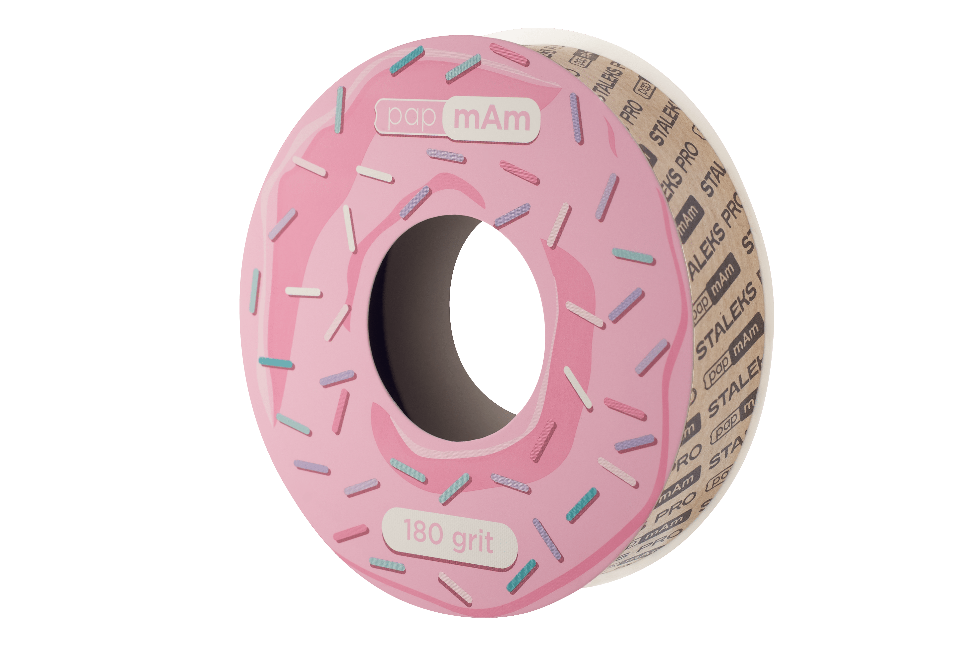 Staleks White disposable abrasive tape papmAm EXPERT (without plastic case) - F.O.X Nails USA