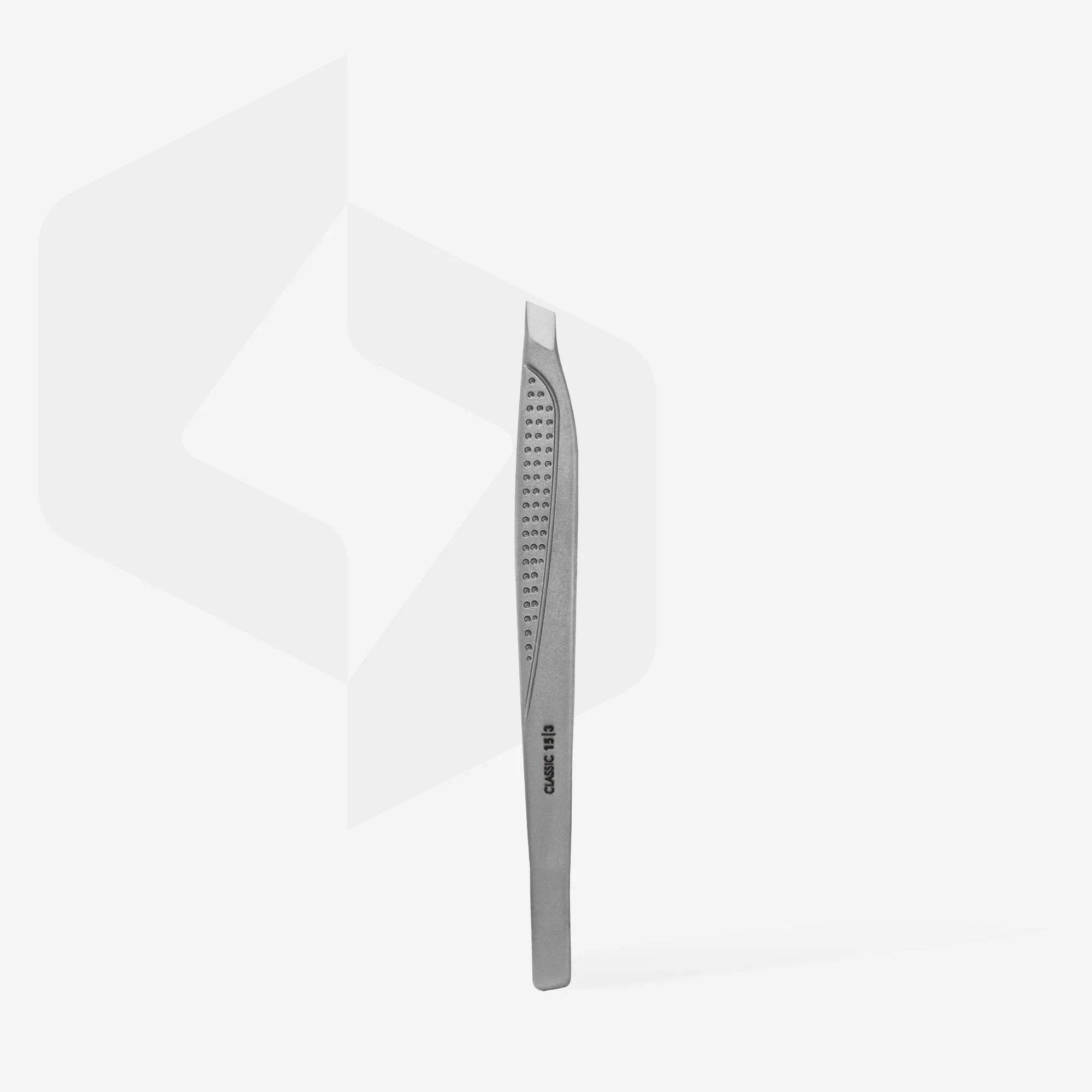 Eyebrow tweezers CLASSIC 15 TYPE 3 (wide beveled)