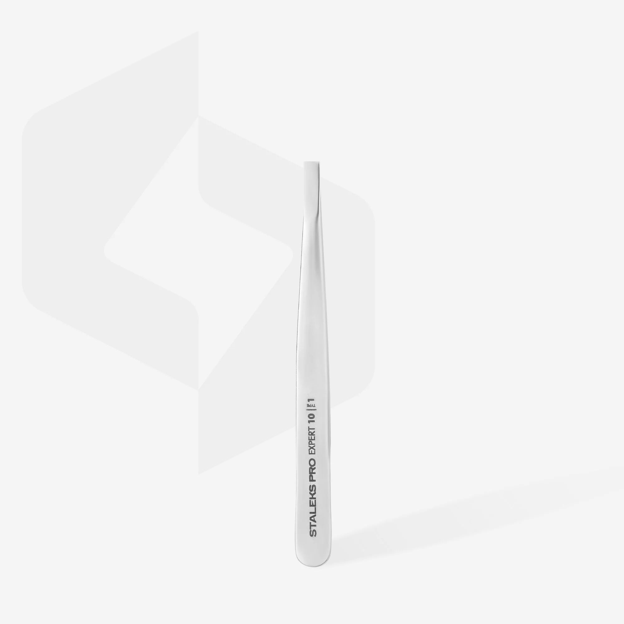 Eyebrow tweezers EXPERT 10 TYPE 1 (wide straight)