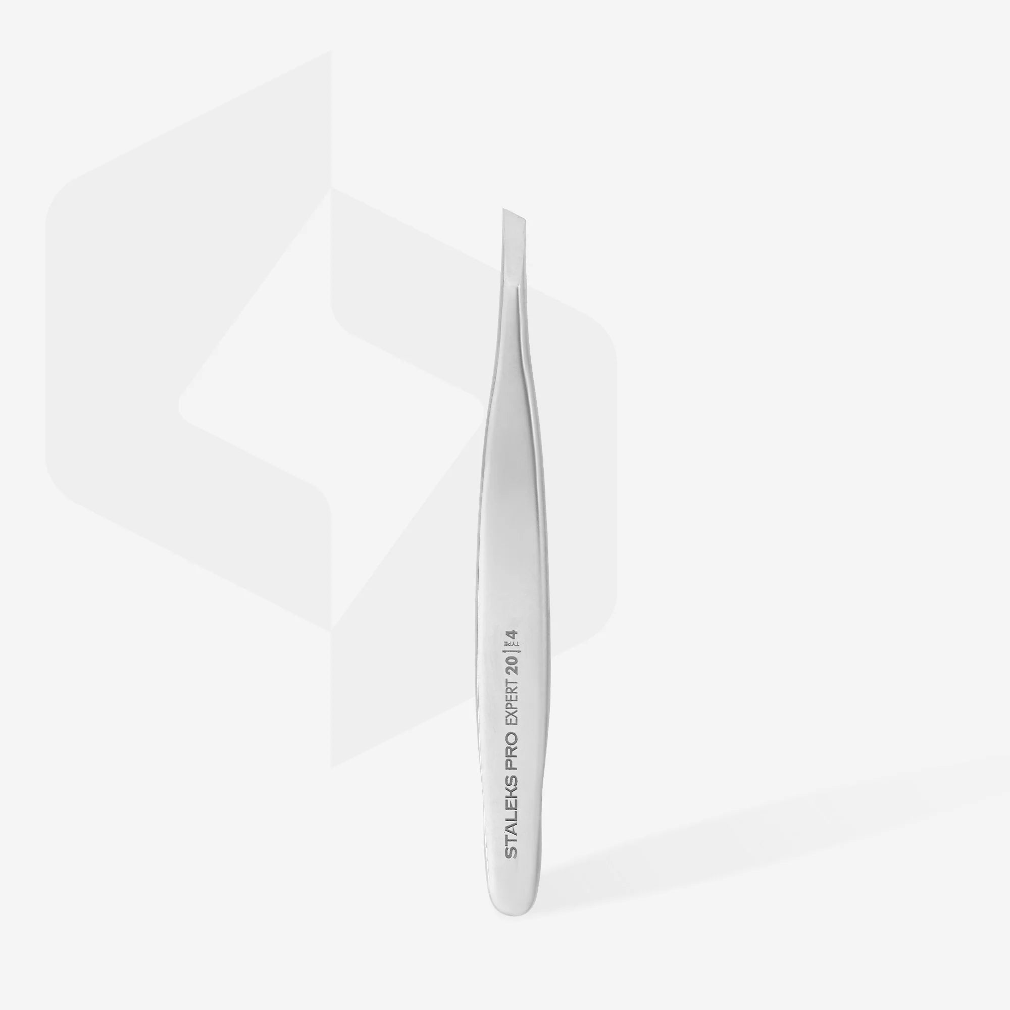 Eyebrow tweezers EXPERT 20 TYPE 4 (narrow beveled)