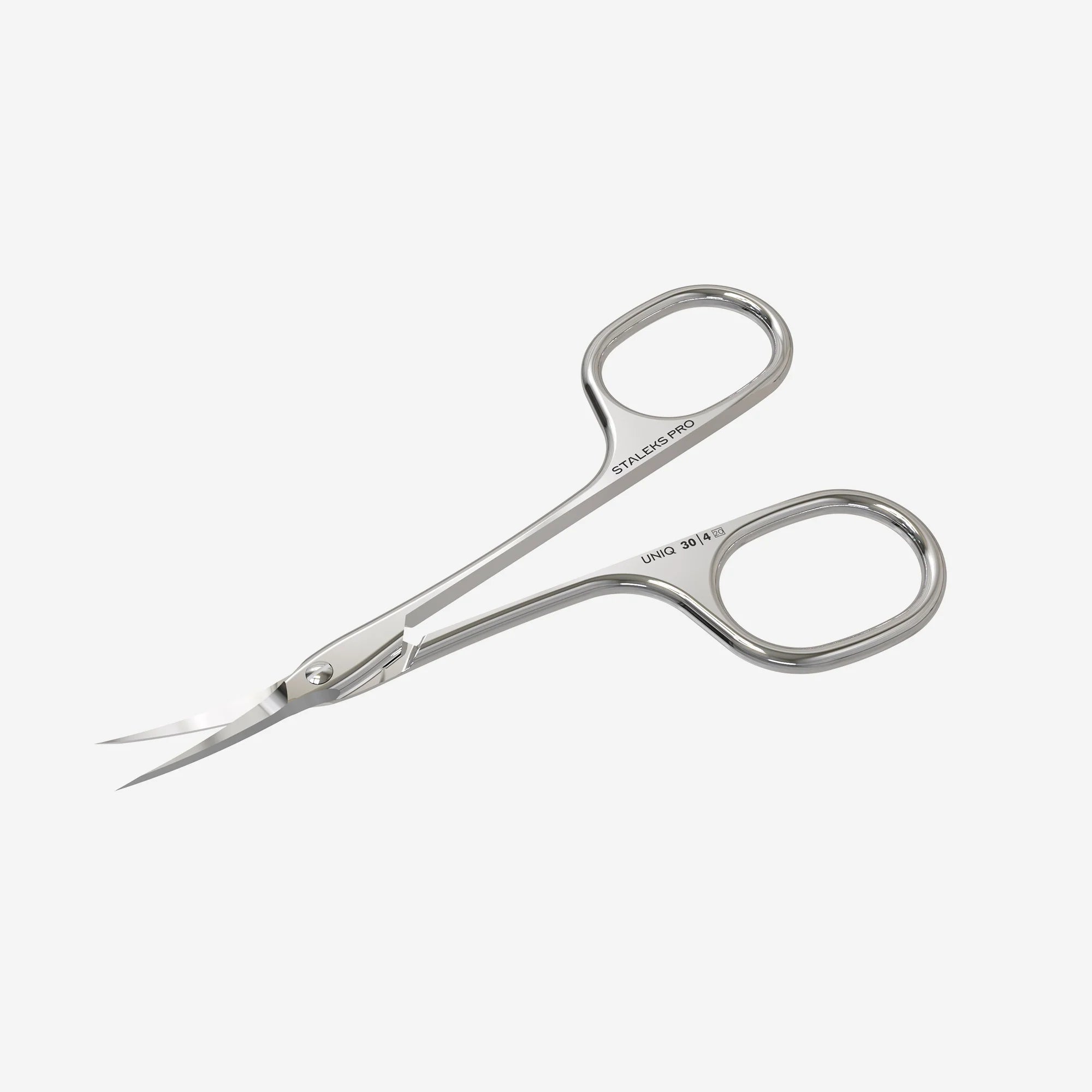 Professional cuticle scissors Asymmetric UNIQ 30 TYPE 4